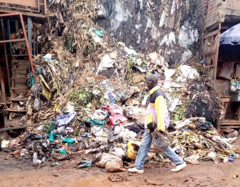 Bukavu Nyawera-Mukukwe envahit par lee déchets du Marché