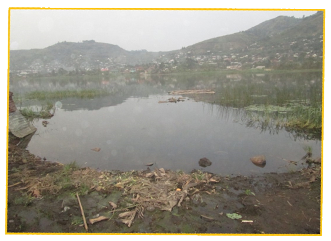 Lac Kivu et ses déchets